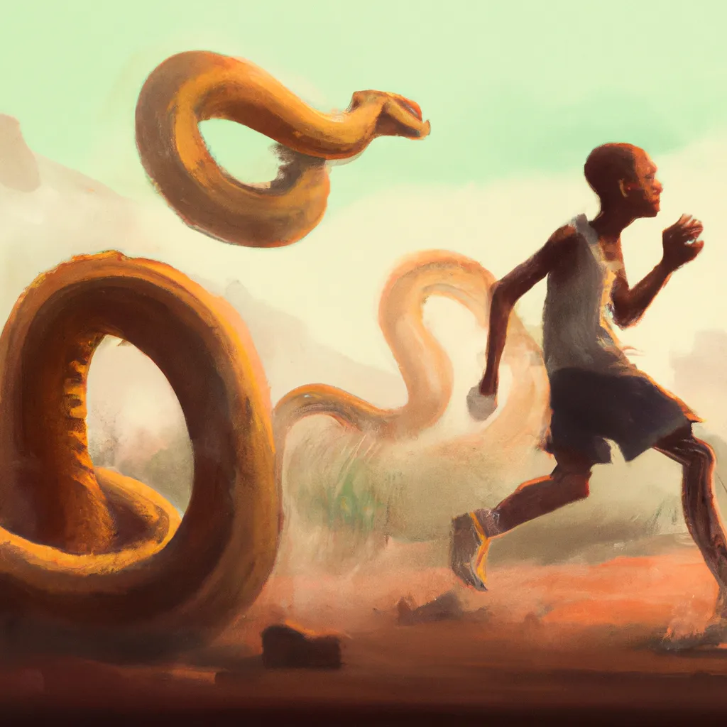 Dicas o que e sonhar com cobra correndo atras da gente