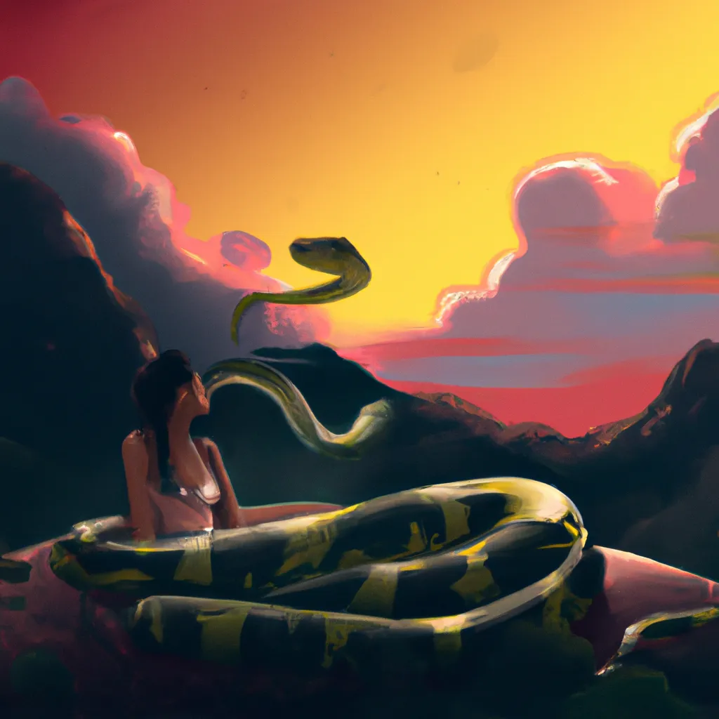 Dicas o que significa sonhar com cobra anaconda