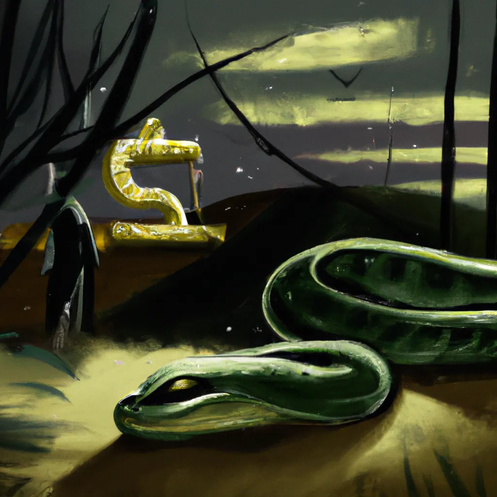 Dicas o que significa sonhar com cobra verde e preta