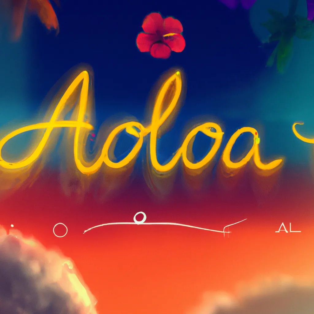 Dicas o significado da palavra aloha