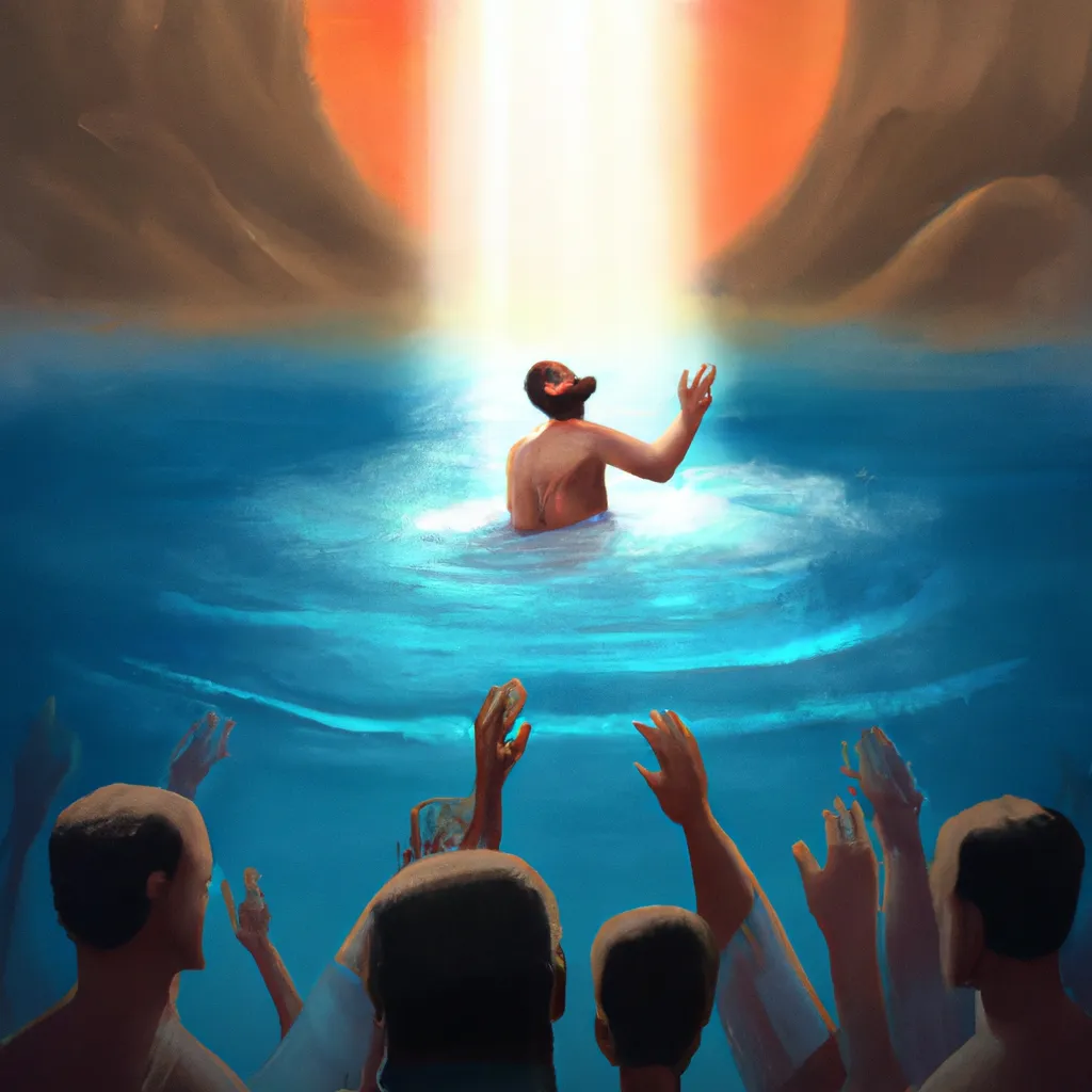 Dicas o significado do batismo de jesus