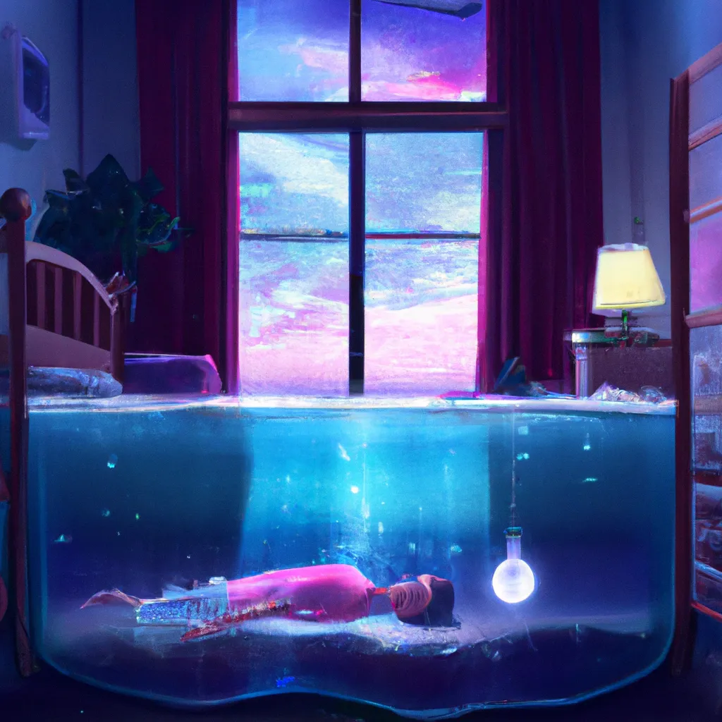 Dicas sonhar com agua dentro do quarto