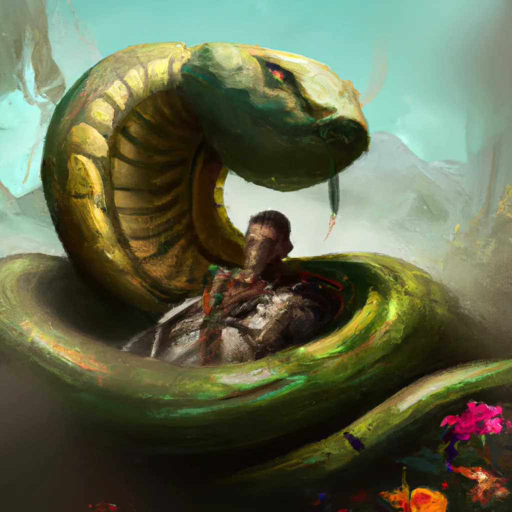 Dicas sonhar com cobra verde atacando