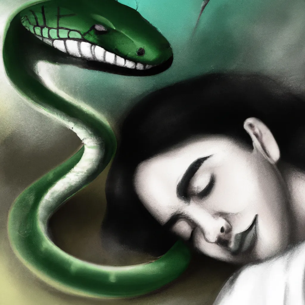Dicas sonhar com cobra verde e branca o que significa