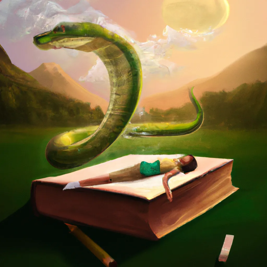 Dicas sonhar com cobra voando livro dos sonhos