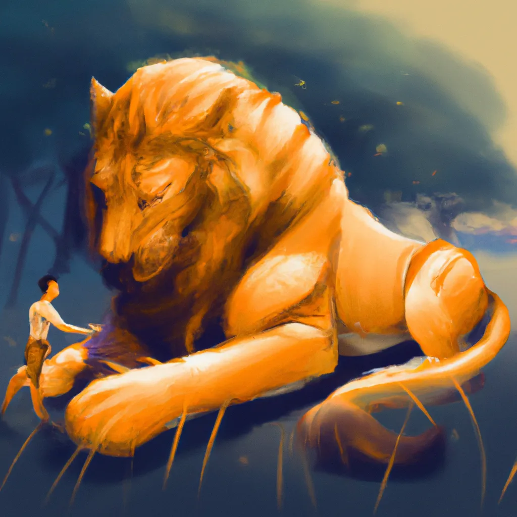 Dicas sonhar com leao e tigre
