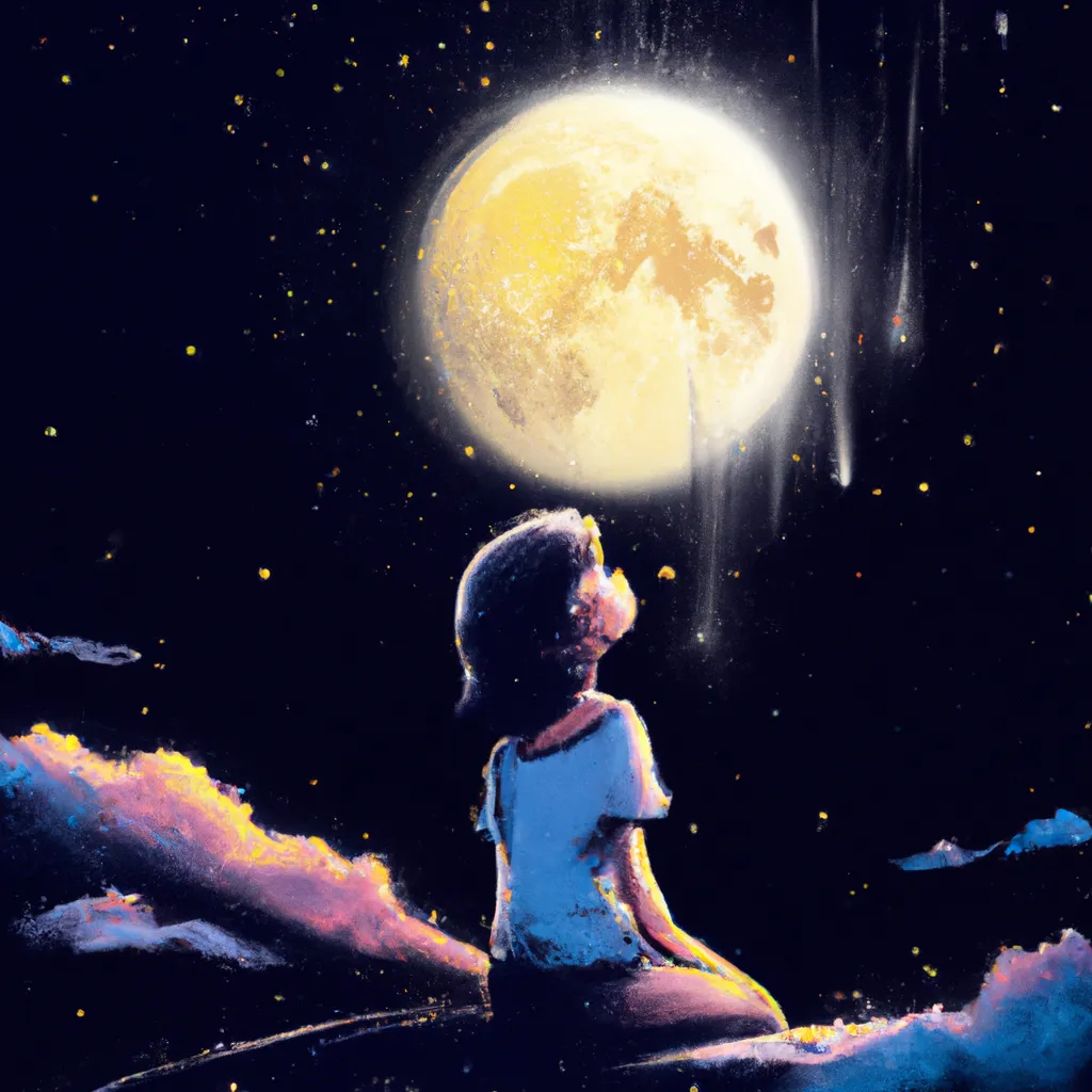 Dicas sonhar com lua e estrelas