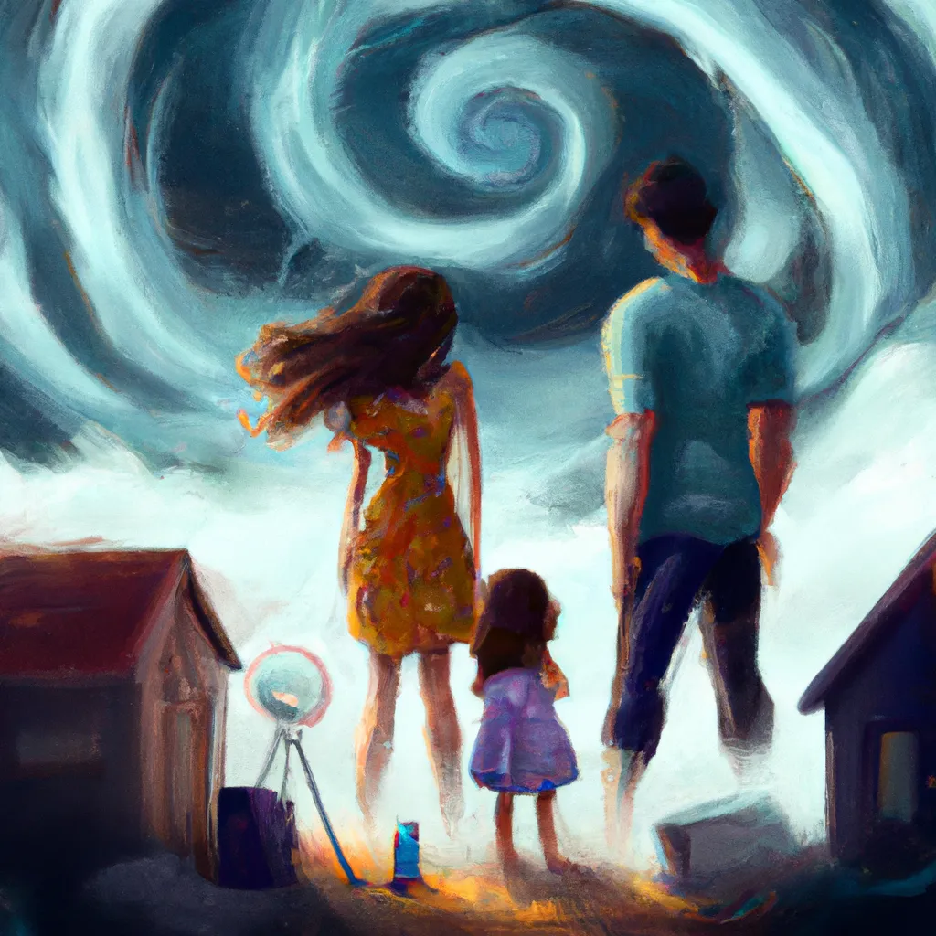 Dicas sonhar com tornado e familia