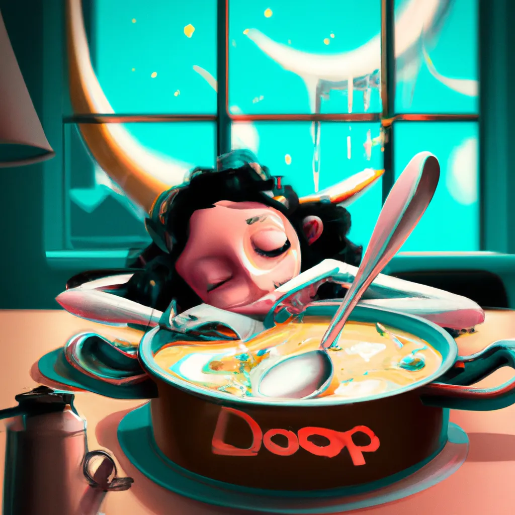 Dicas sonhar comendo sopa