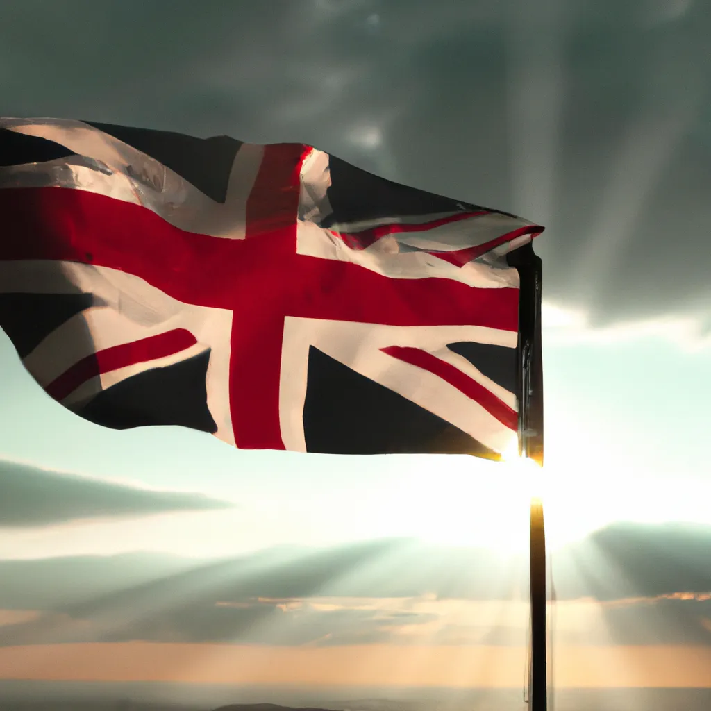 Fotos a bandeira da inglaterra e seu significado