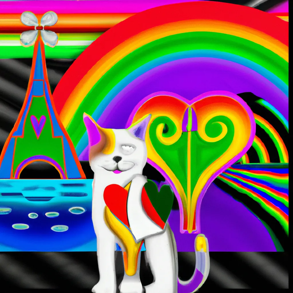 Fotos o gato romero britto significado