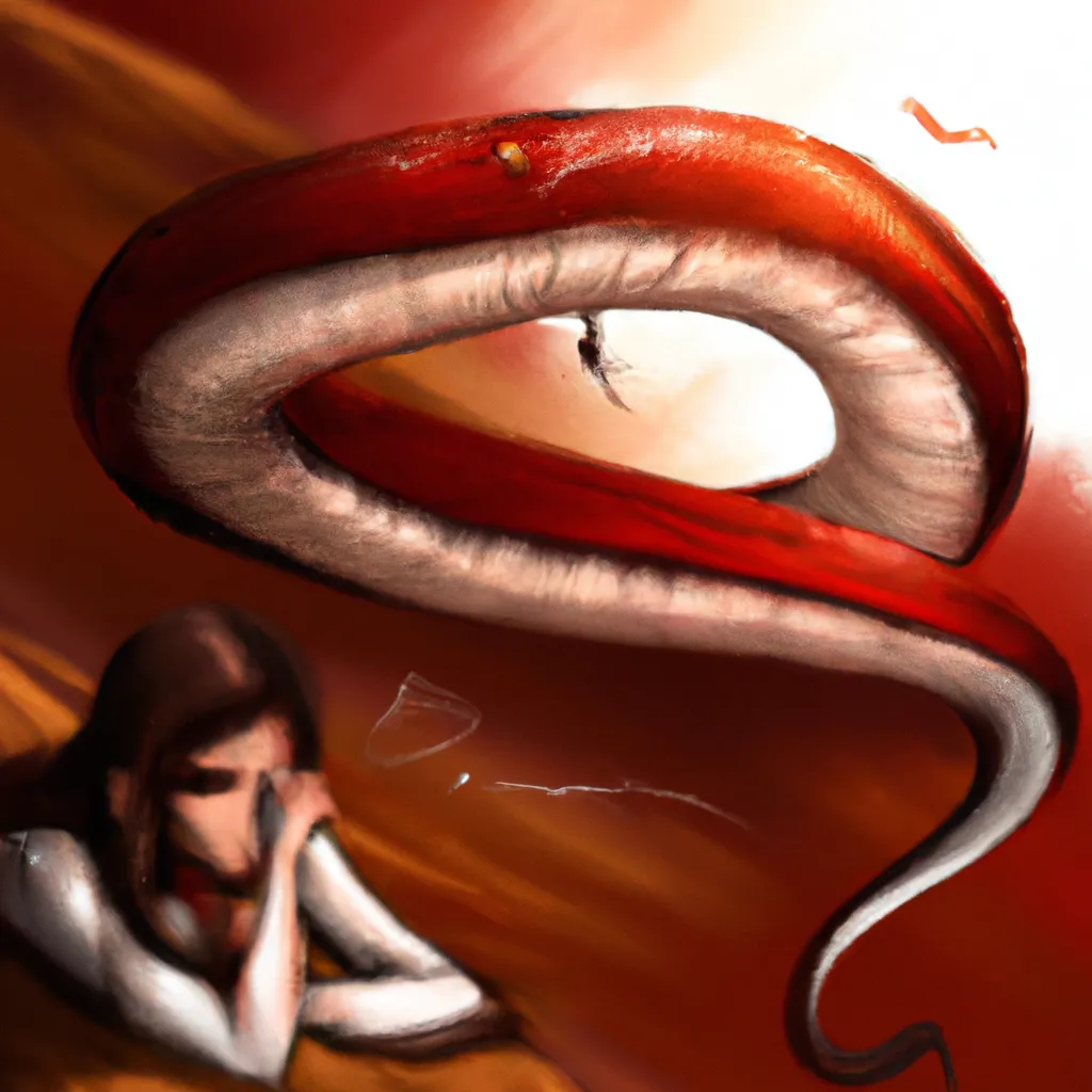 Fotos o que significa sonhar com cobra vermelha e branca