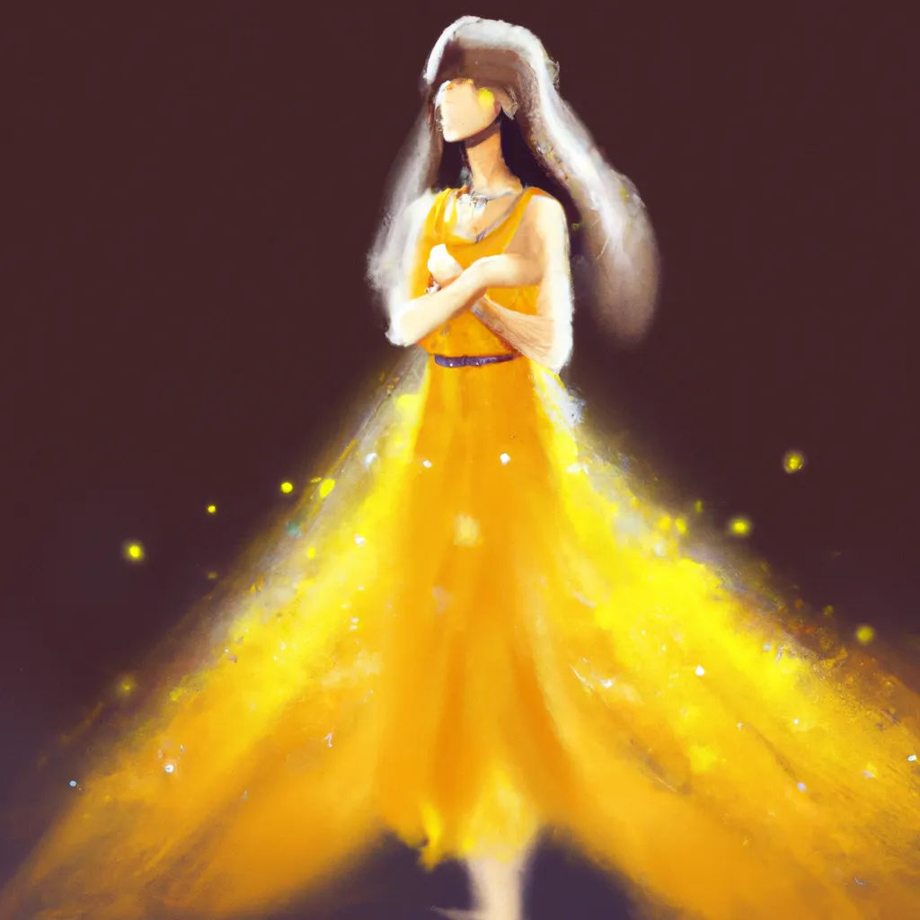 Fotos o que significa sonhar com vestido amarelo