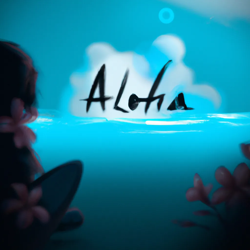 Fotos o significado da palavra aloha