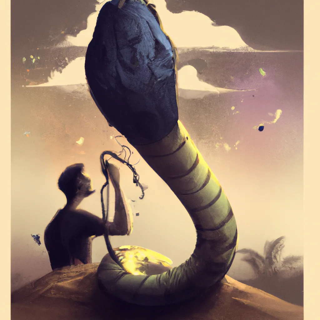 Fotos qual o significado de sonhar com cobra picando