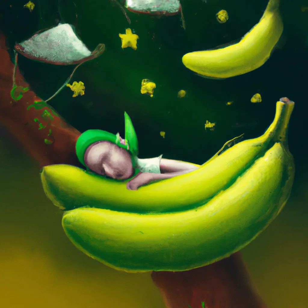 Fotos sonhar com banana verde