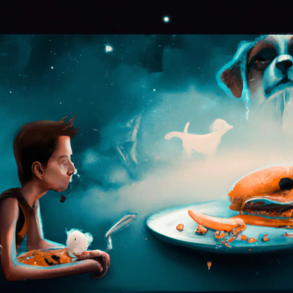 Fotos sonhar com cachorro comendo