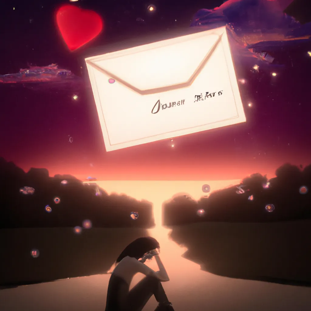 Fotos sonhar com carta de amor