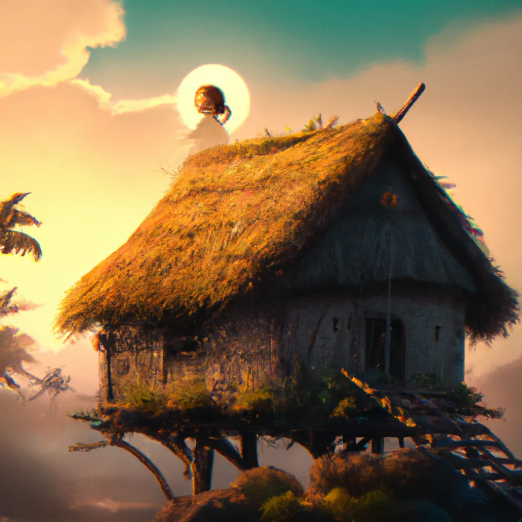 Fotos sonhar com casa velha de palha