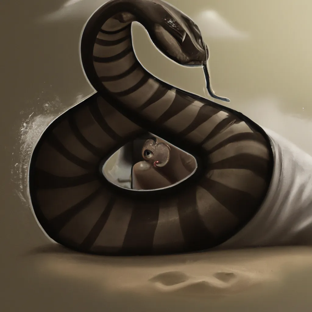 Fotos sonhar com cobra branca e marrom