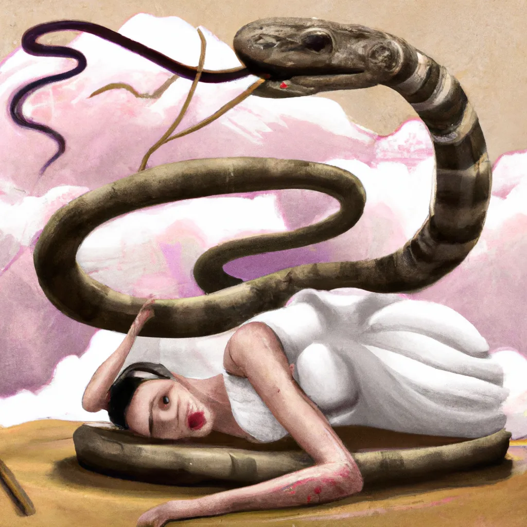 Fotos sonhar com cobra branca significado