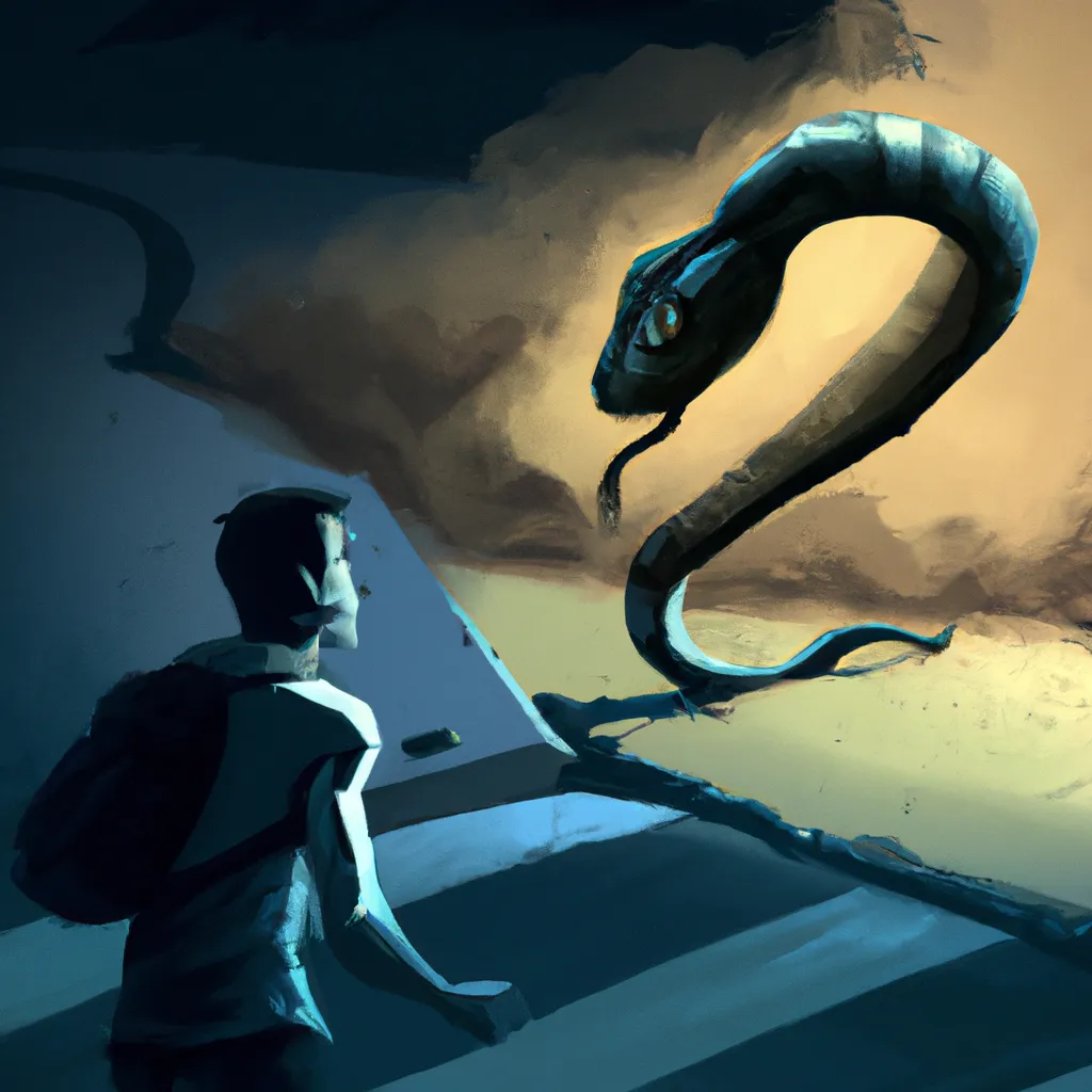 Fotos sonhar com cobra correndo atras da pessoa