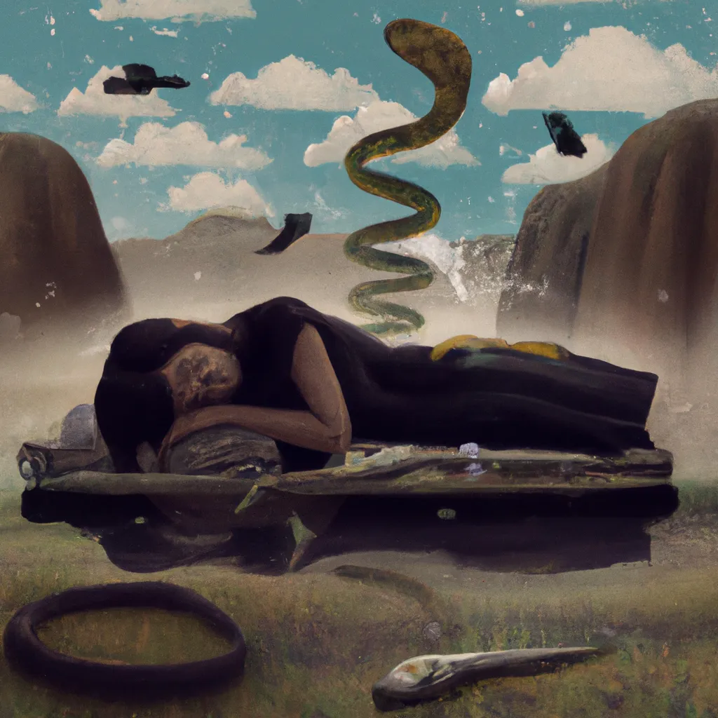 Fotos sonhar com cobra cortada em pedacos o que significa