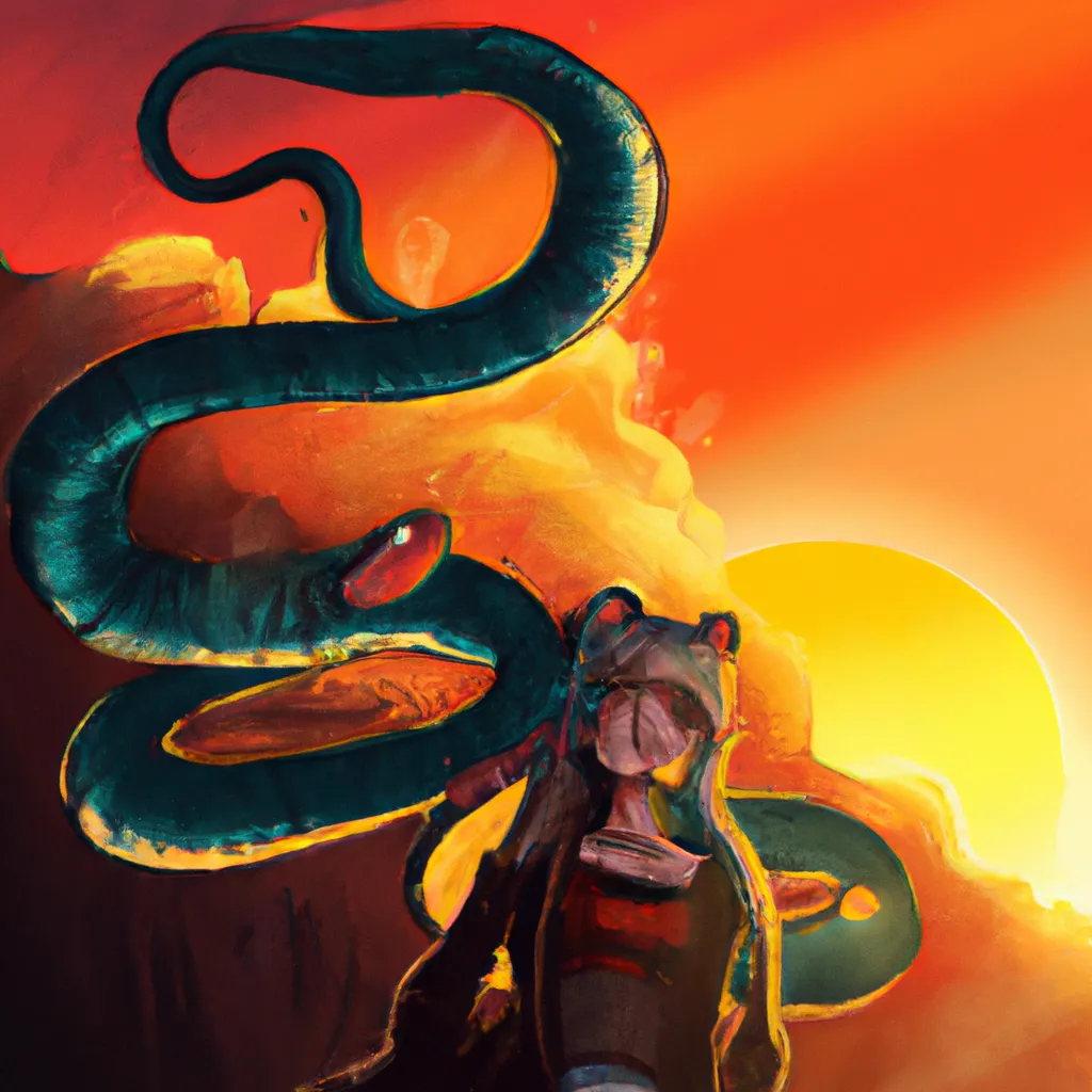 Fotos sonhar com cobra de duas cores