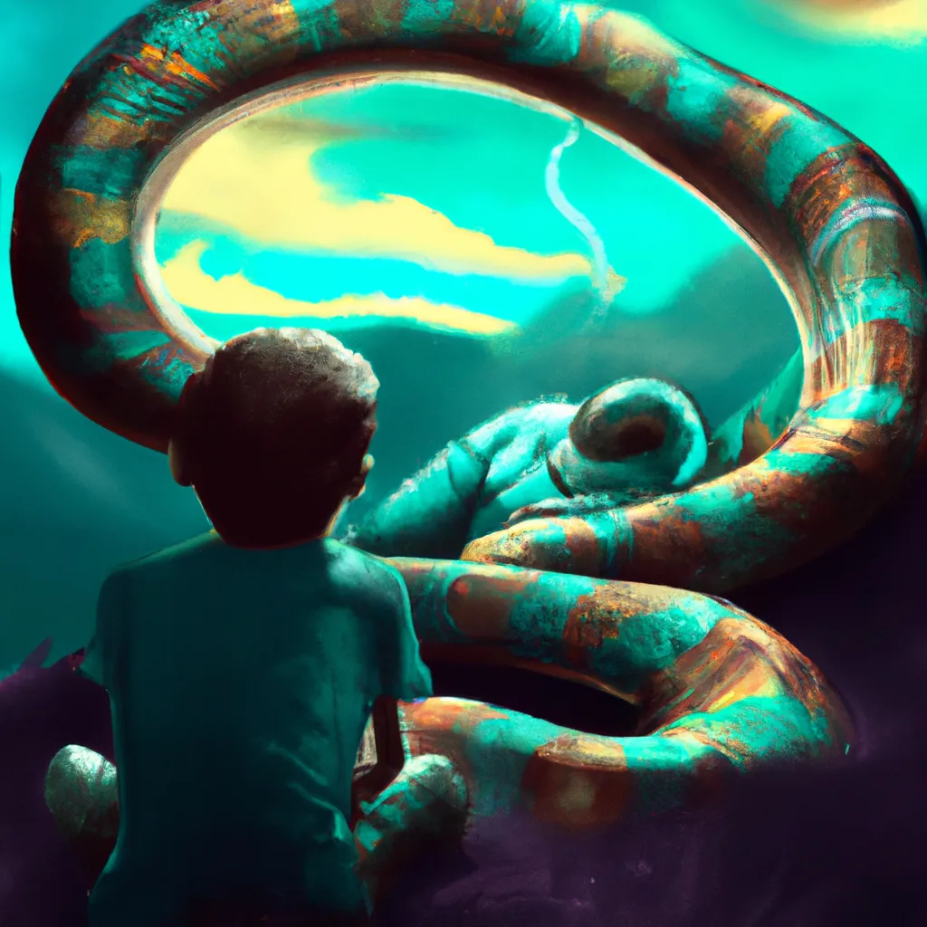 Fotos sonhar com cobra mordendo filho