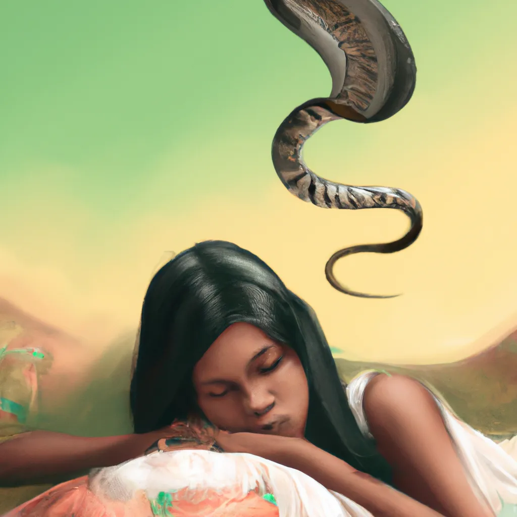 Fotos sonhar com cobra pintada
