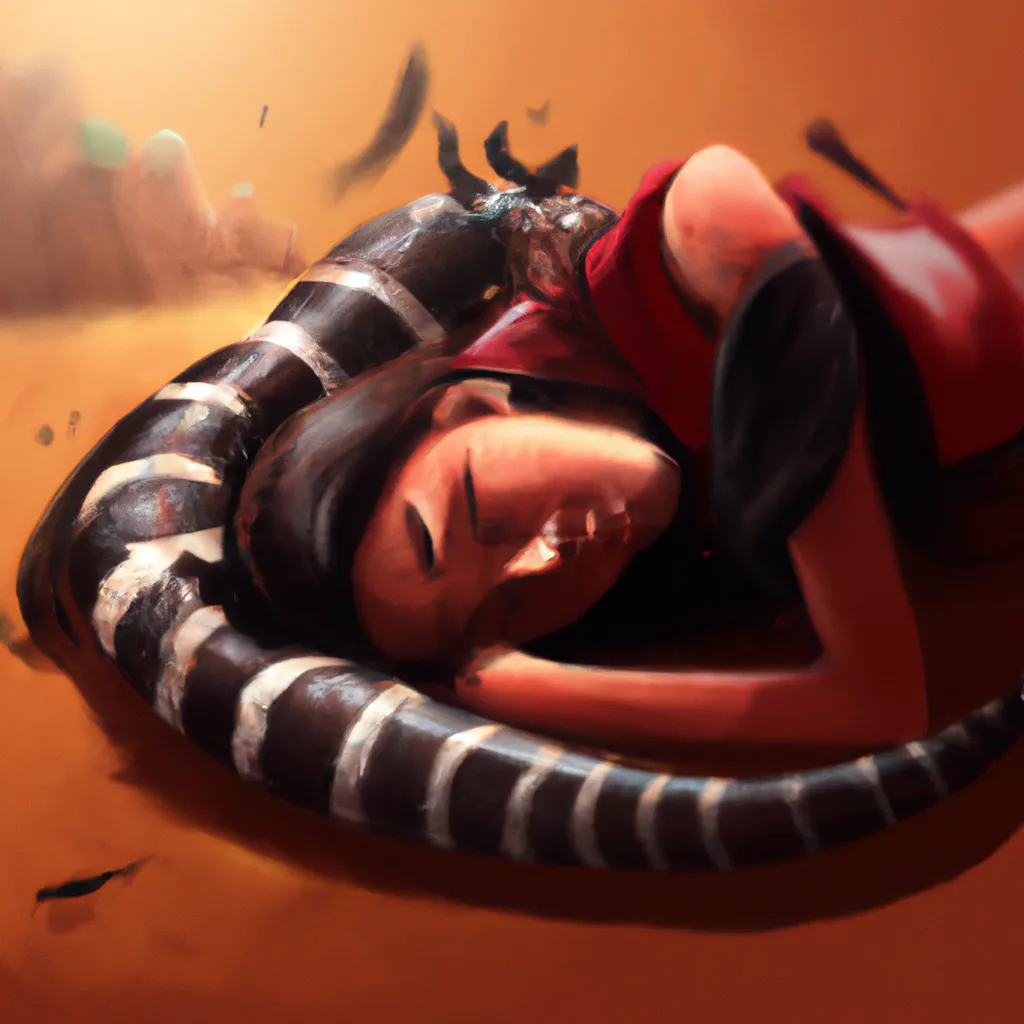 Fotos sonhar com cobra preta mordendo