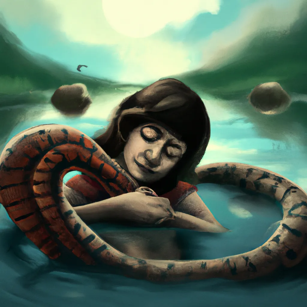 Fotos sonhar com cobra preta na agua