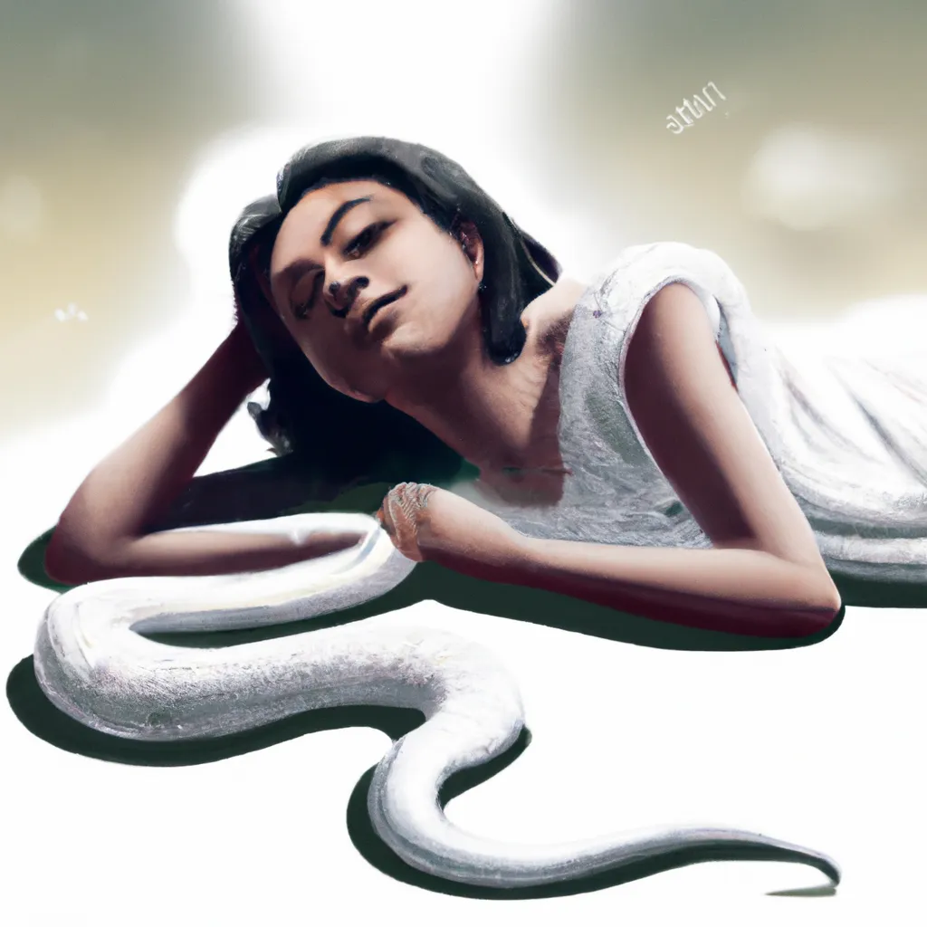 Fotos sonhar com cobras branca