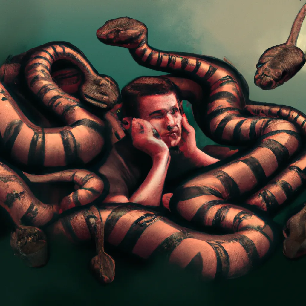 Fotos sonhar com muitas cobras atacando