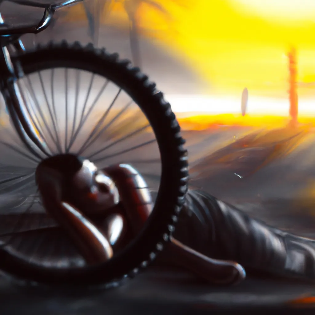 Fotos sonhar com pneu de bicicleta furado