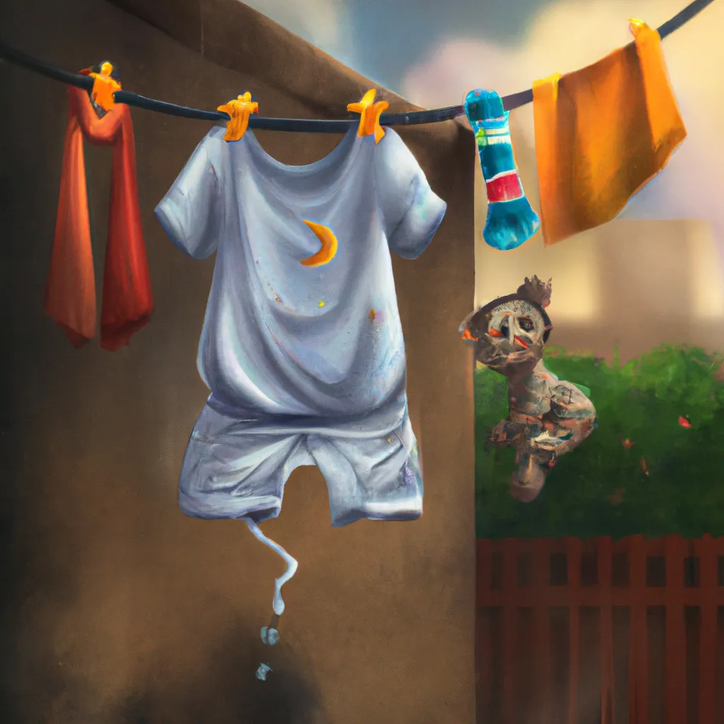 Fotos sonhar com roupa de bebe no varal