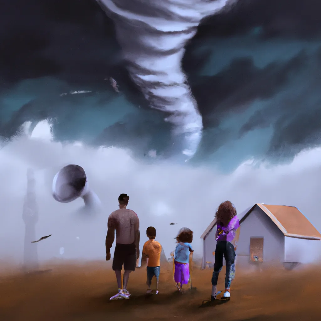 Fotos sonhar com tornado e familia