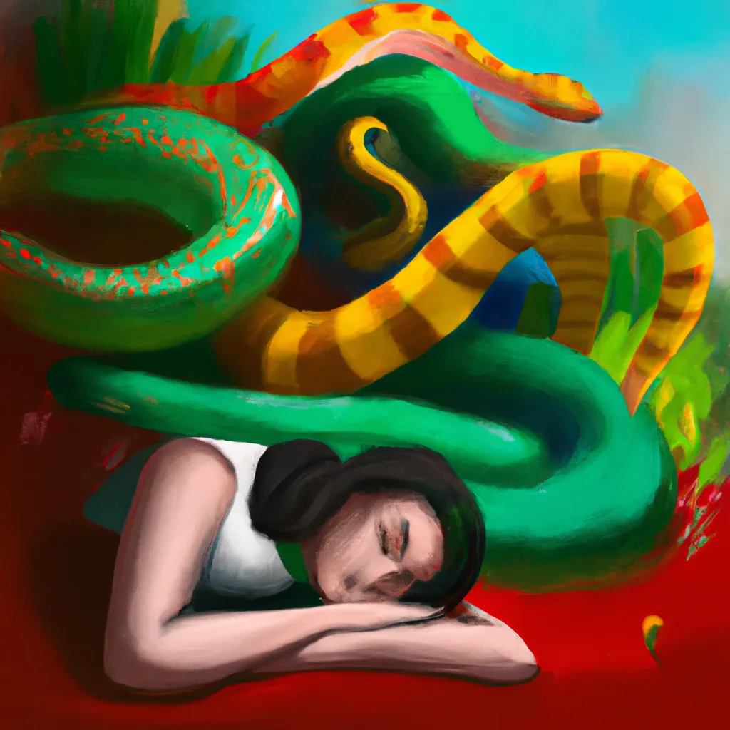 Fotos sonhar com varias cobras de varias cores