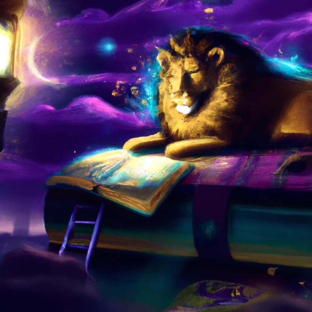 Descubra o LEO da Enigmática Interpretação de Sonhos! 3 Ideias livro enigma dos sonhos sonhar com leao 117