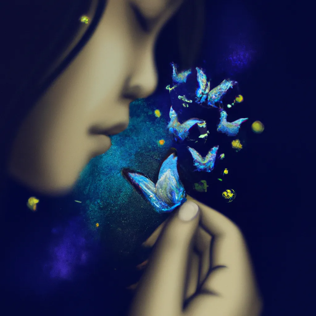 Ideias o que significa sonhar com borboleta azul