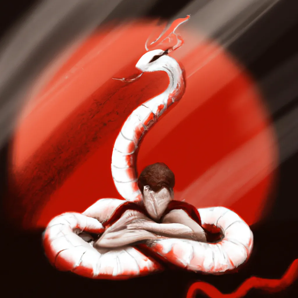 Descubra o que Significa Sonhar com Cobra Vermelha e Branca! 3 Ideias o que significa sonhar com cobra vermelha e branca