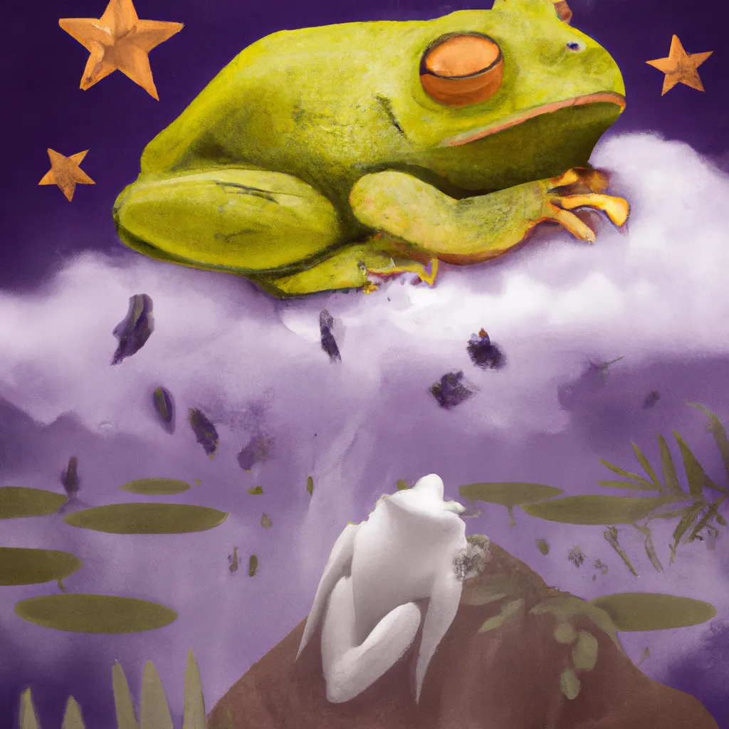 Ideias o que significa sonhar com sapo branco