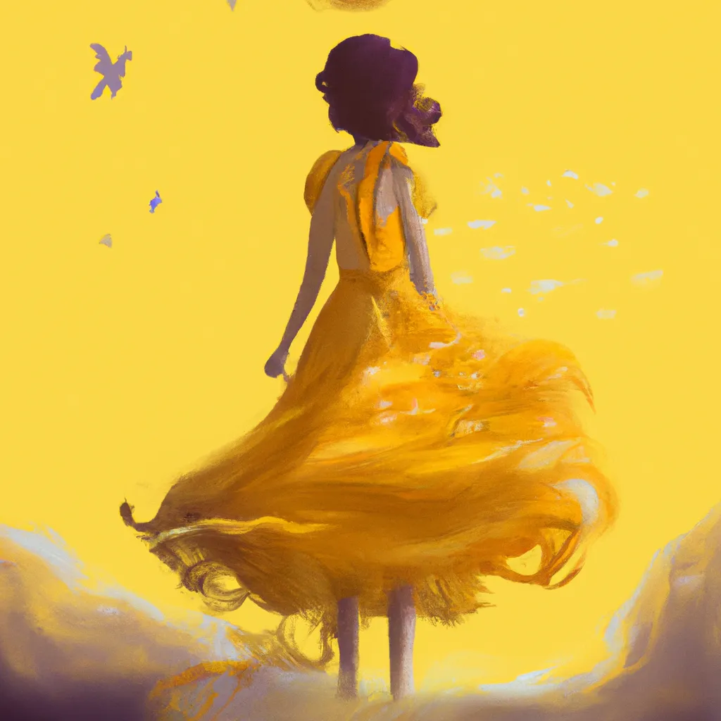 Ideias o que significa sonhar com vestido amarelo