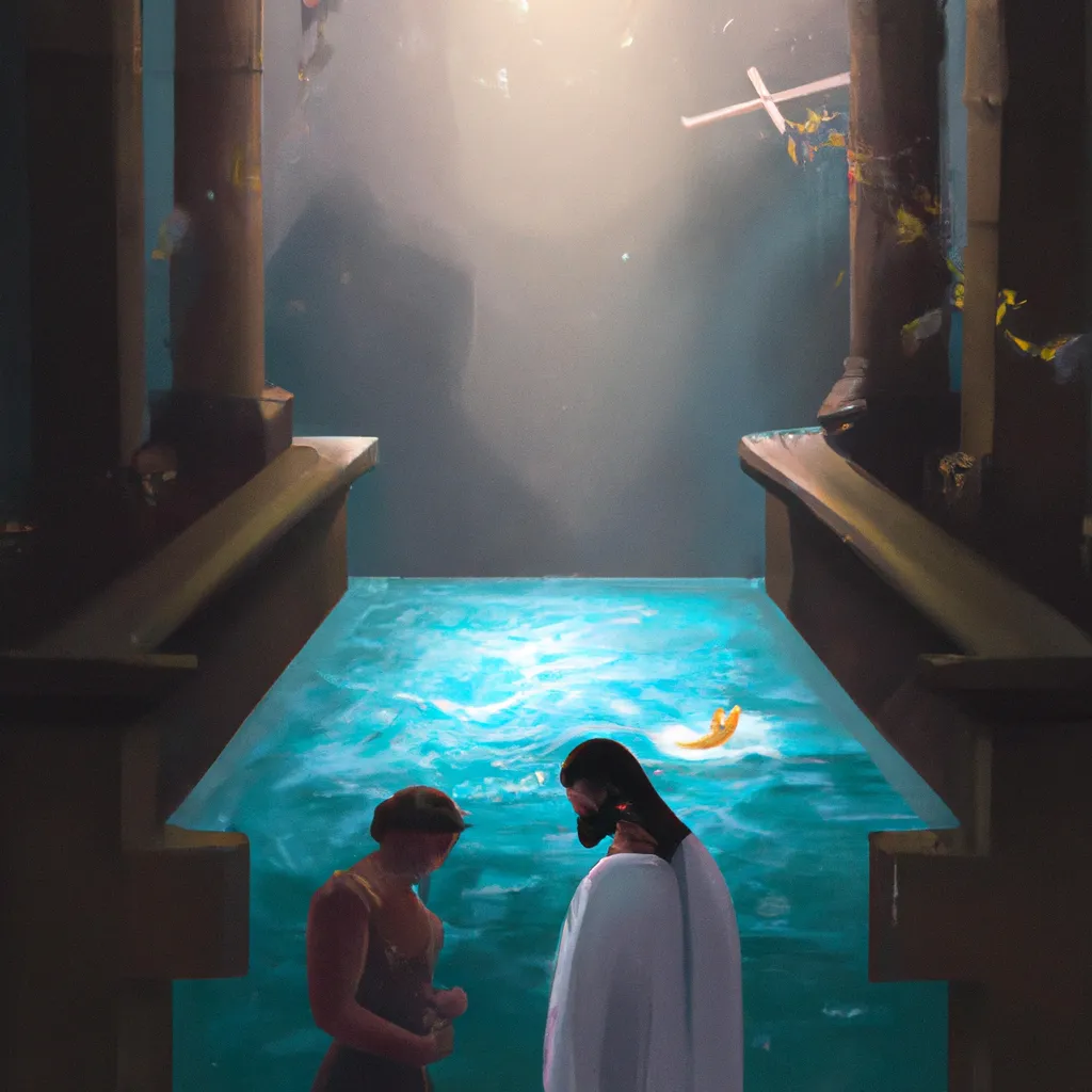 Ideias o significado do batismo de jesus