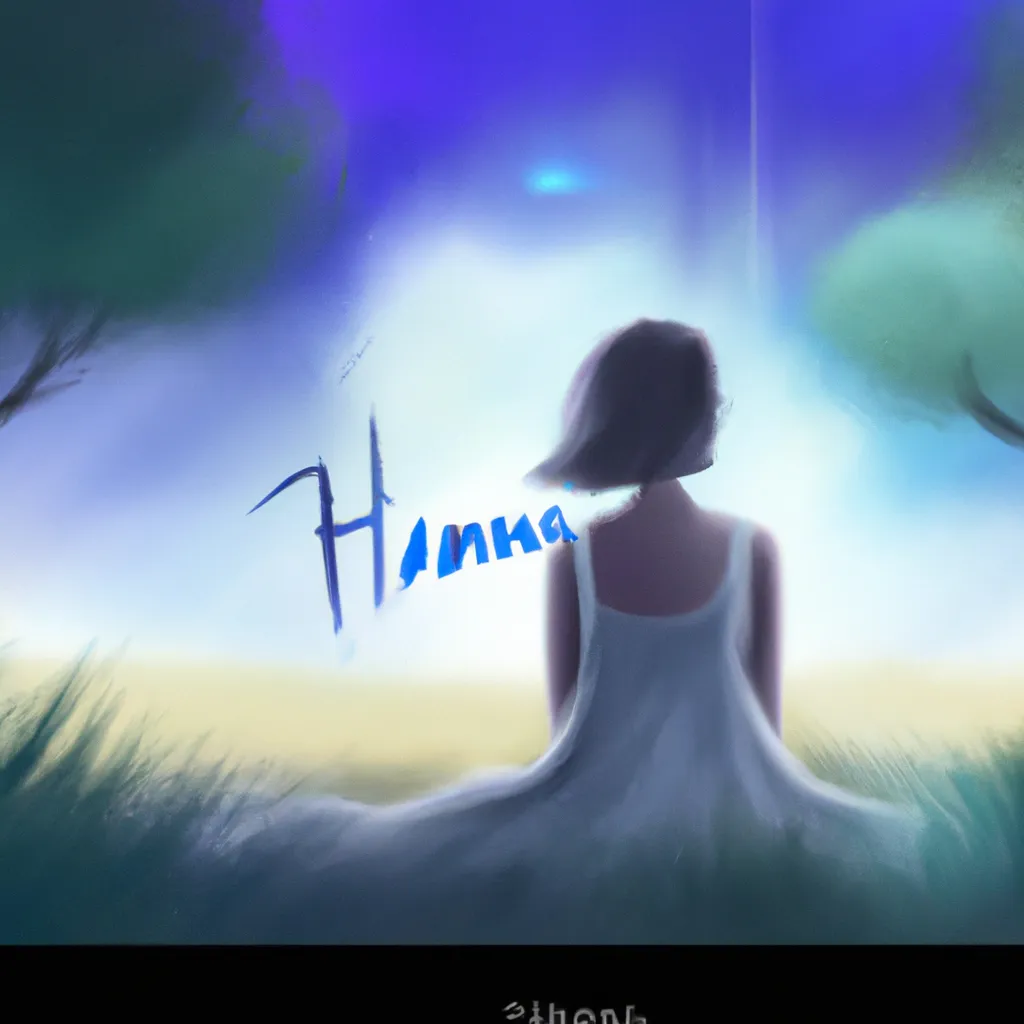 Ideias o significado do nome hanna