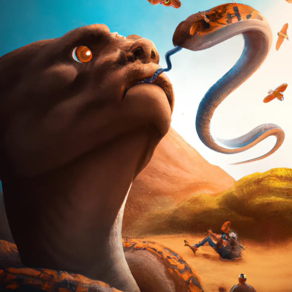 Ideias sonha com cobra atacando