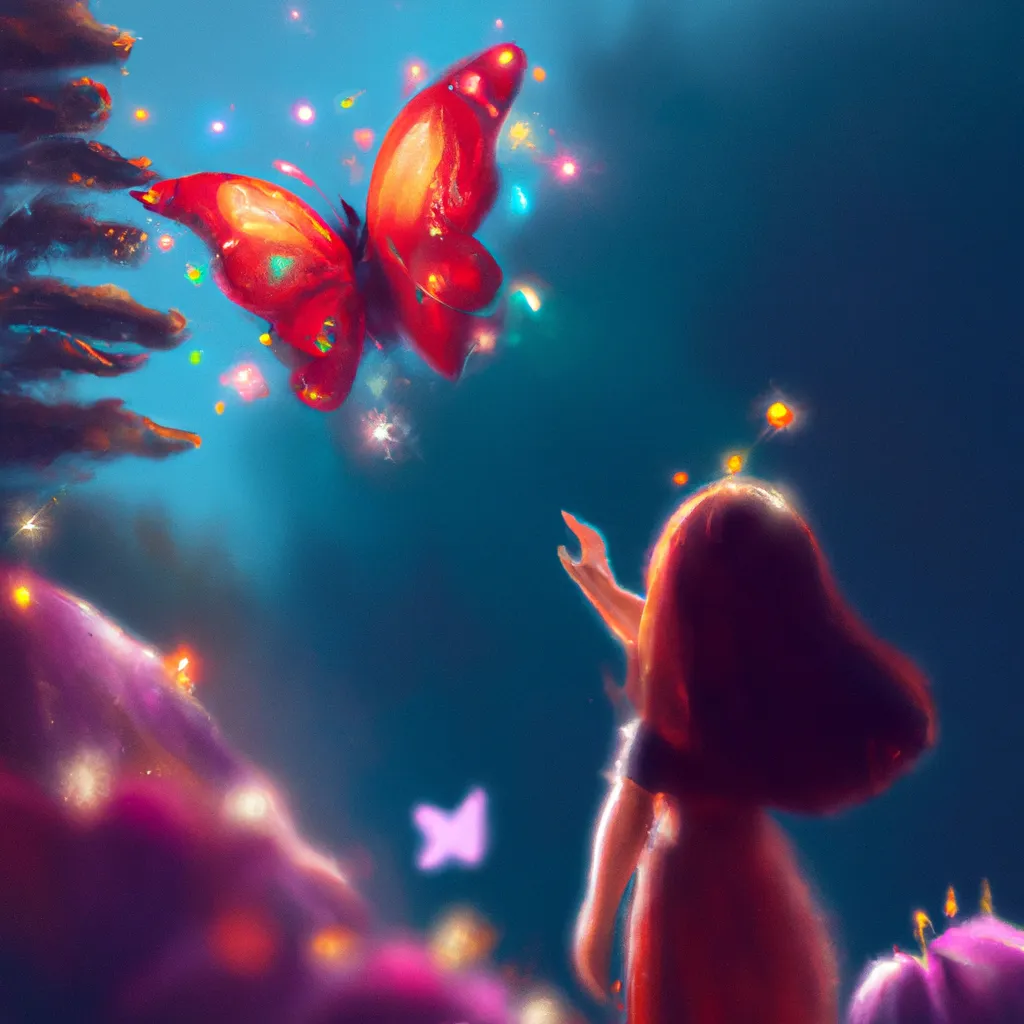 Ideias sonhar com borboleta brilhante