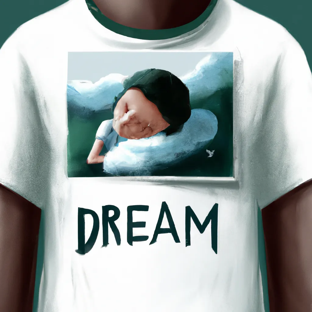 Ideias sonhar com camiseta branca