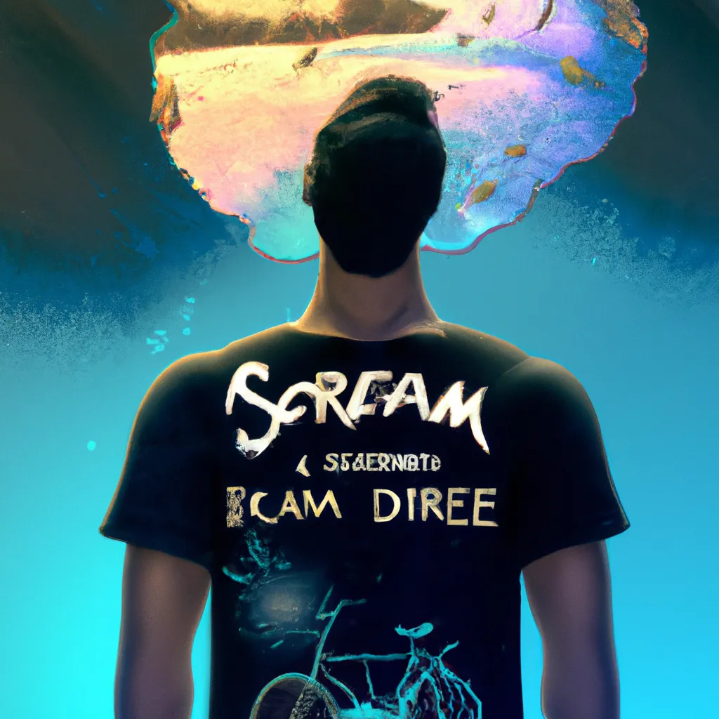 Ideias sonhar com camiseta