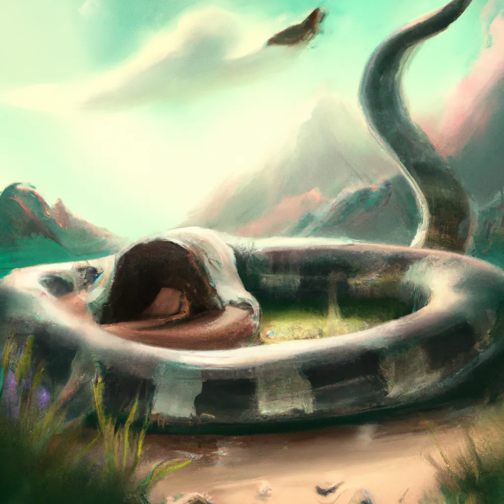 Ideias sonhar com casca de cobra
